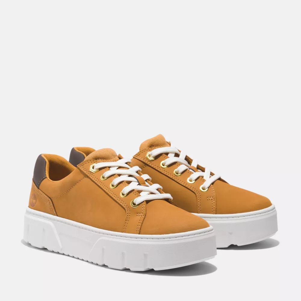 TB0A64GZ7541 Timberland ŽENSKE TENISICE LAUREL COURT LOW LACE UP LEATHER