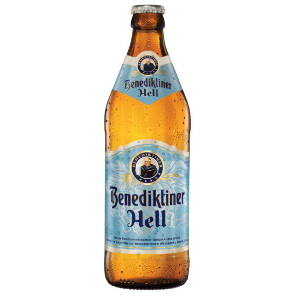 BHP1 Benediktiner Hell pivo 0,5l staklo